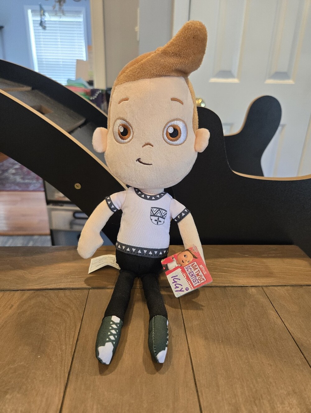 Iggy Peck Plush From Netflix Ada Twist, Scientist Just Play New With Tags